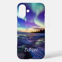 Aurora Borealis Iridescent Twilight iPhone 16 Plus Case