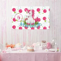 Kids Name Unicorn Birthday Banner