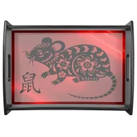 Chinese Zodiac Year of the Rat | Serving Tray