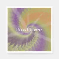 Halloween Tie-Dye Napkins