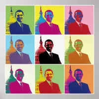 President Obama Pop Art Poster