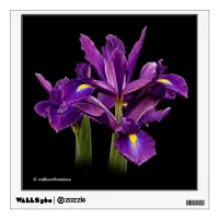 Dutch Iris Purple Sensation Wall Decal