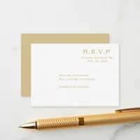 Modern Minimalist Cashmere Wedding Enclosure Card