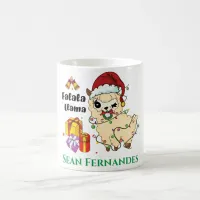 Christmas Llama Coffee Mug