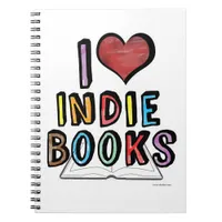 I Love Indie Books Cool Authors Design