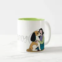 I Love My Dog - Female Edition 3 Two-Tone Coffee Mug