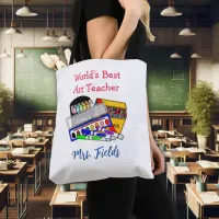 World's Best Art Teacher Tote Bag