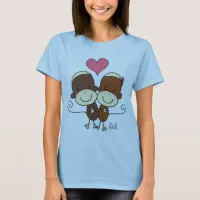 Sock Monkey Hugz T-shirt