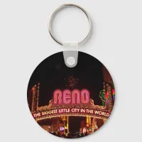 Reno Sign Keychain