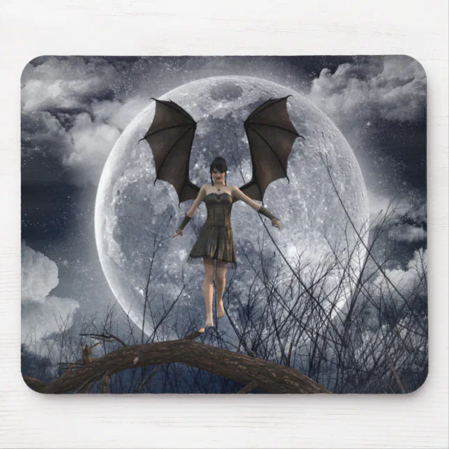 Bat Wing Fairy Mouse Pad