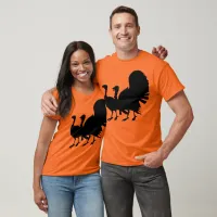 Silhouette of Turkeys T-Shirt