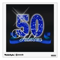 Fabulous Fifty Sparkle ID191 Wall Sticker