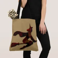 Witching Hour Silhouette Tote Bag