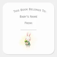 Customize Woodland Animal Book Plate