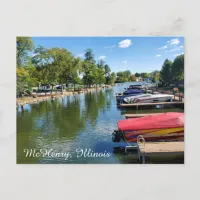 McHenry, Illinois | The Fox River Photography Postcard