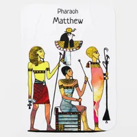 Ancient Egypt Pharaohs Lavish Ormamentation Baby Blanket