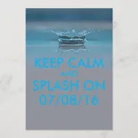 Summer Pool or Beach Party Invitation