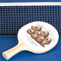 Adorable Anglin' for 8 Cute Cuddling Pangolins Ping Pong Paddle