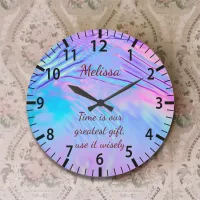 Eternal Moments Personalized Wall Clock