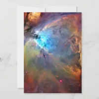 Orion Nebula Space Galaxy Invitation