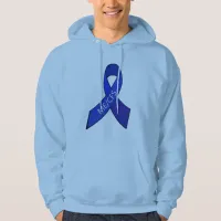 ME/CFS Chronic Fatigue Syndrome Awareness Ribbon Hoodie