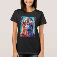 Cool Bigfoot in Hip Sunglasses T-Shirt