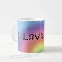 Mug - Cats Letters and Rainbow