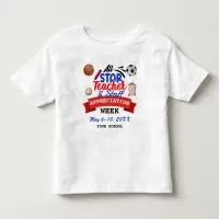 Teacher Appreciation Week All Star School Toddler T-shirt