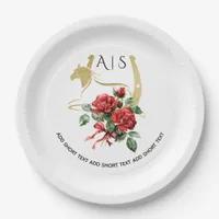 Modern Race Horse Derby & Drinks Party Equestrian Paper Plates