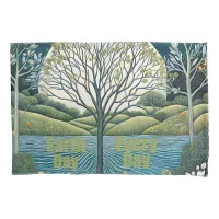 Earth Day Pillow Case