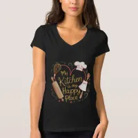 My Kitchen is my happy place T-Shirt