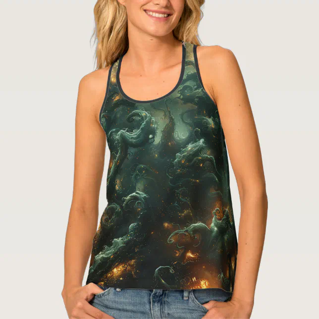 Nebula of tentacles tank top