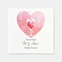 Thats Amore Italian Vino Before Vows Bridal Shower Napkins