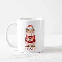 Personalized Winter Bear Coffee Mug