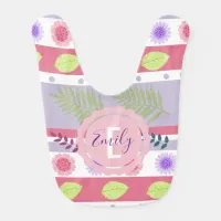 Cute Girly Pastel Floral Pattern Personalized ...