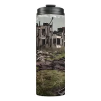 Abandoned Buildings | Post Apocalypse Destruction Thermal Tumbler