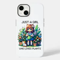 Just a Girl Who Loves Plants Case-Mate iPhone 14 Case