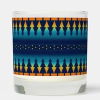 Southwest Sunset Pines Saddle Blanket Style Design Scented Candle