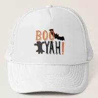 cute booyah halloween trucker hat