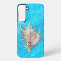 Conch Shell "Beach Life"  Samsung Galaxy S22+ Case