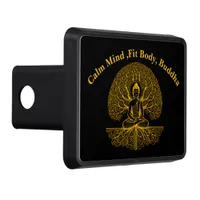 Buddha Beneath Sacred Tree  Hitch Cover