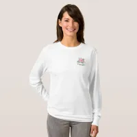 Custom Personalize Photo Artwork Women's Lg Sleeve T-Shirt