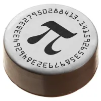 3.14 Pi Mathematical Constant Chocolate Covered Oreo