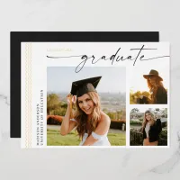 Signature Graduate | Photo Foil Grad Announcement