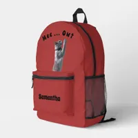 Backpack (ao) - Cat Let Me Out 