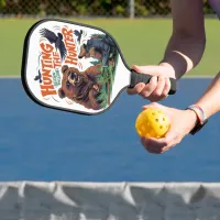 The Hunters Humble Encounter Hunting Funny Pickleball Paddle
