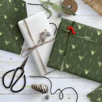 Deer Antlers Arrows Christmas Pattern V2 Gr ID861 Wrapping Paper