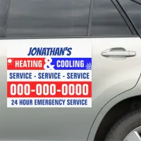 18" x 24" Heating & Cooling Car Magnet