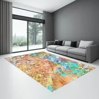 Modern Abstract Contemporary Rug