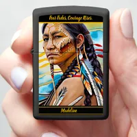 Tribal Record Book: Artistic Touch Zippo Lighter